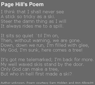 The Page Hill Poem