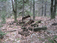 Possible remains of the rope tow engine (2008)
