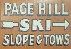 Page Hill Ski Slope and Tows